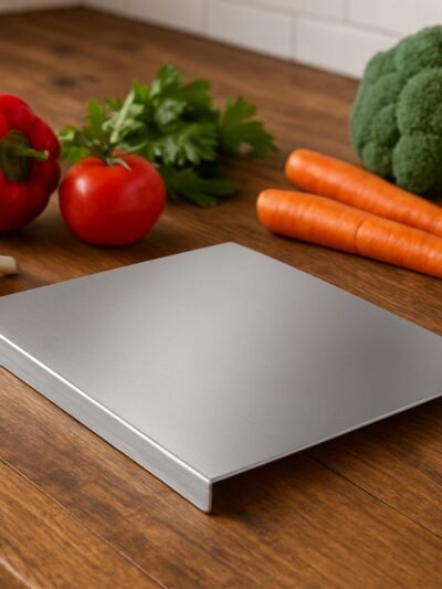 Stainless Steel Anti-Bacterial Chopping Board – Heavy-Duty & Hygienic