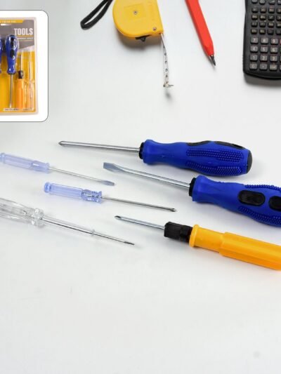 Multi Screwdriver Kit 6-in-1 – Ergonomic Grip for Precision