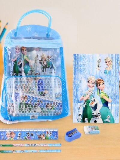Kids Stationery Kit – 6-Piece Cartoon Set for School | TinyTrendy