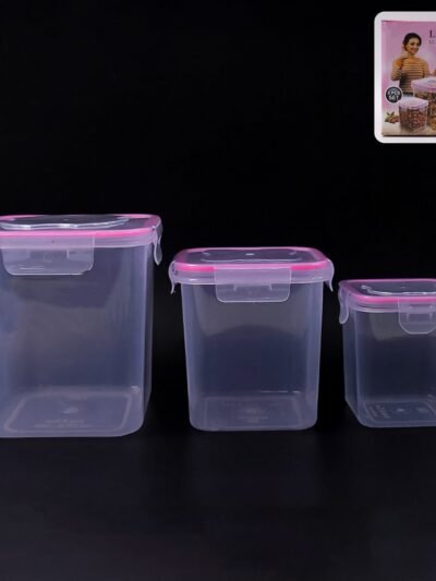 Kitchen Storage Containers Set – Airtight Food Grade Lock Lids