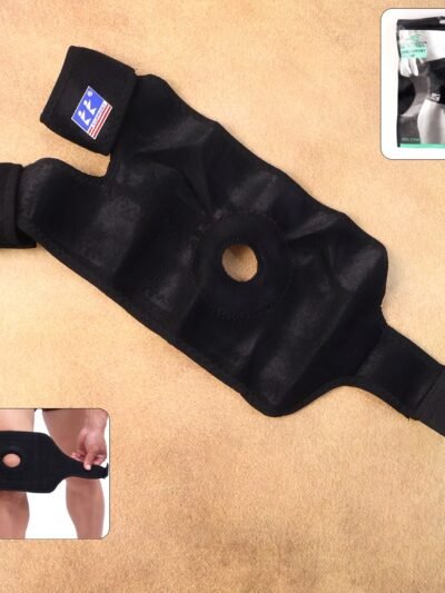 Adjustable Knee Support Brace – Comfortable Patella Hole Design
