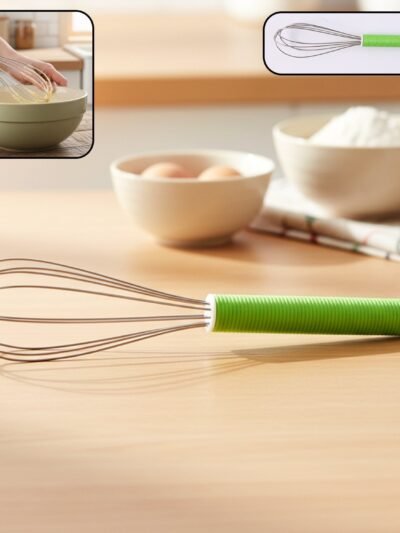 Kitchen Whisk – Multipurpose Handheld 16 cm for Smooth Mixing