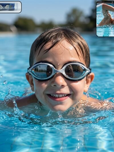 Kids Swim Goggles � Leakproof & Anti-Fog for Clear Vision