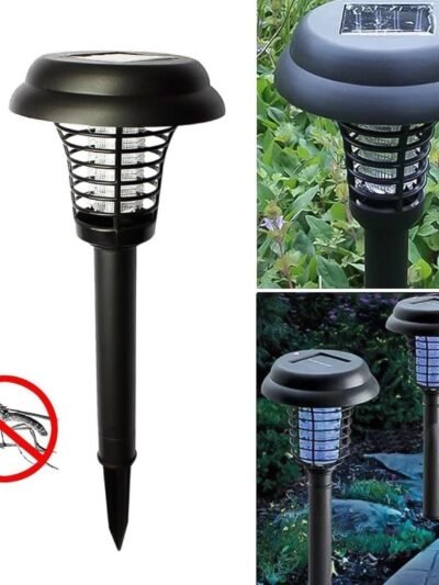 Solar Mosquito Trap – UV LED Garden Light (2 Pc) | Garden Vera