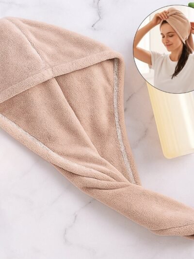 Microfiber Hair Drying Towel Wrap – Super-Absorbent & Quick-Dry
