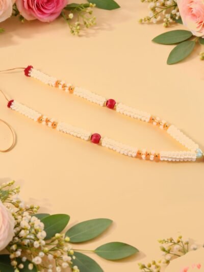 Pooja Gajra Garland – Traditional Floral Decorative Accessory