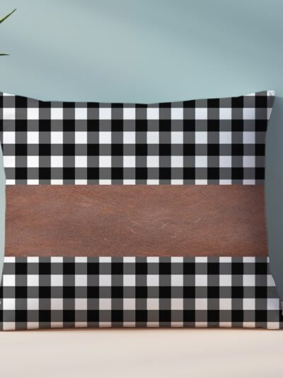Pillow Covers – Leather & Cotton, 19x12 Inch (2 Pc) | Styleva