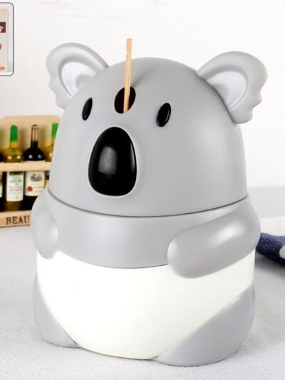 Koala Toothpick Holder Dispenser – Compact & Hygienic Kitchen Accessory