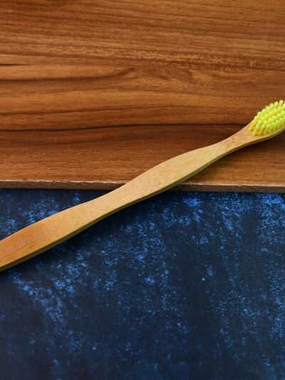 Bamboo Toothbrush – Eco-Friendly Medium Bristles for Gentle Cleaning