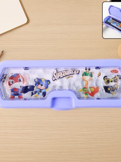 Kids Pencil Box with Maze Game – Fun & Functional School Storage