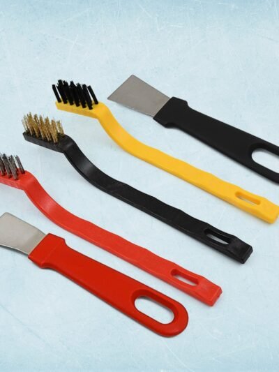 Wire Brush & Scraper Set – 5 Pcs for Rust & Paint | SparkleTidy