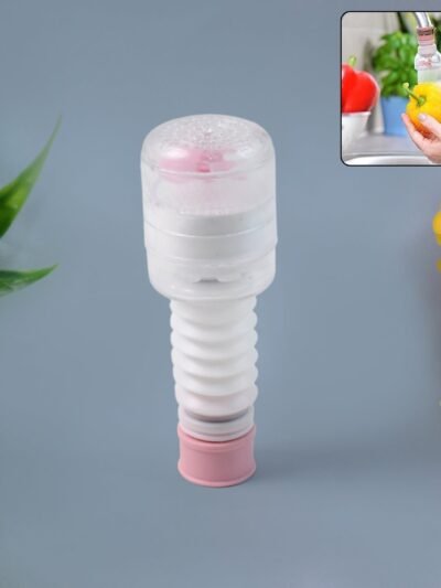 Flexible Faucet Extender – 360° Rotation with Built-in Filter