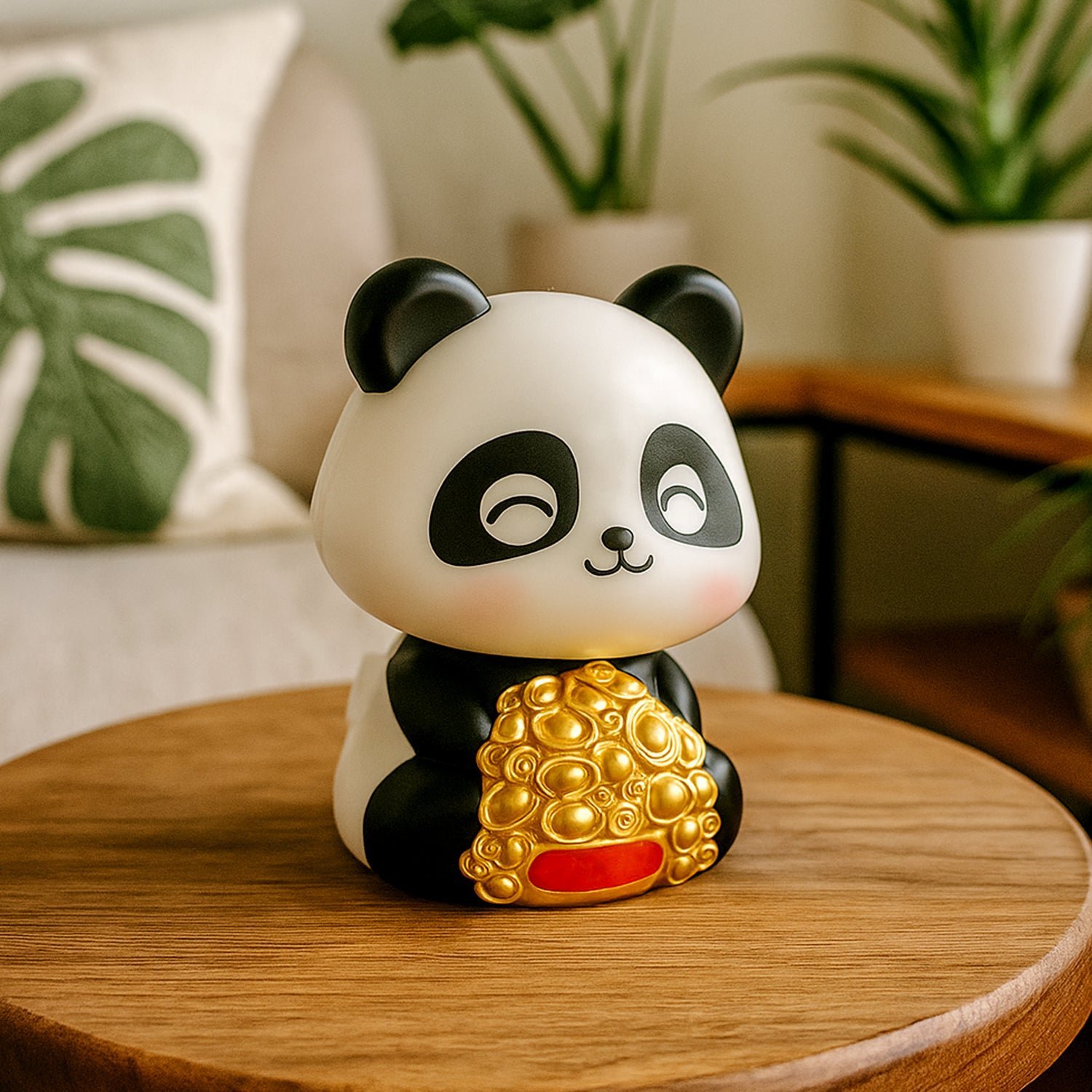 Solar Panda Car Decor � Moving Dashboard Showpiece | Velvet Wheels