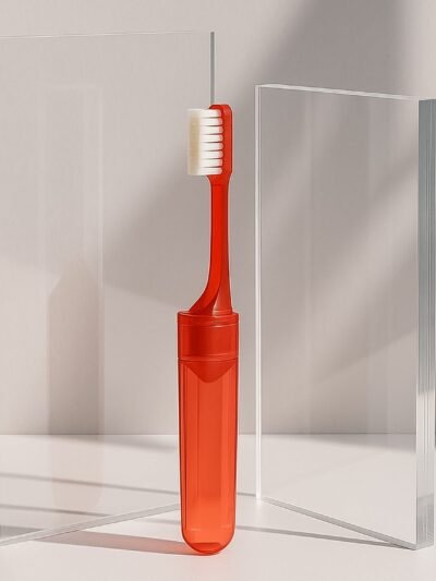 Foldable Toothbrush – Portable, Hygienic Travel Brush with Case