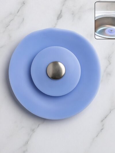 Silicone Sink Strainer & Stopper – Durable 2-in-1 Kitchen Protection