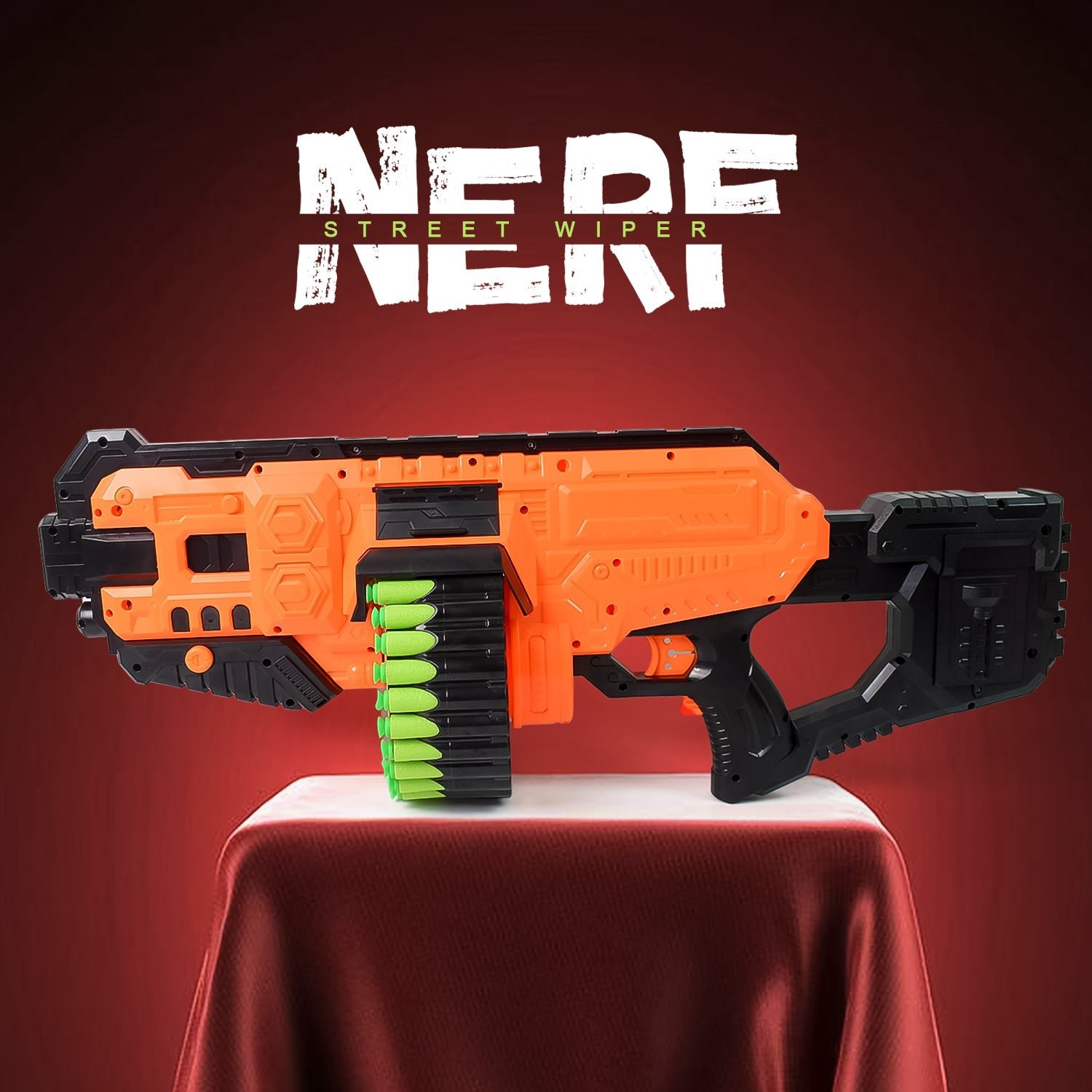 Toy Gun with Soft Bullets � 30-Shot Street Viper | Aditi