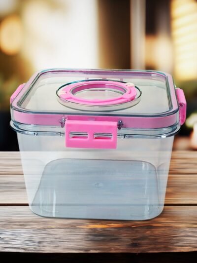 Plastic Food Storage Container – Clear, Airtight 1400ML | Lunchie Bunchie