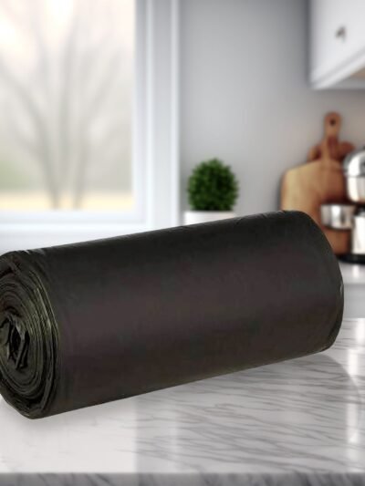 Black Garbage Bags – Durable 45x50cm Dustbin Bags | Organivo