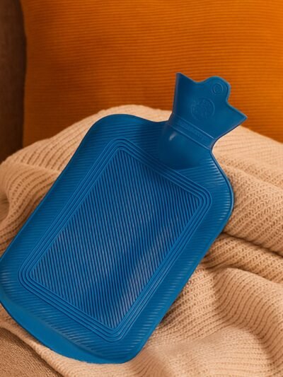 Rubber Hot Water Bag for Pain Relief, Muscle Aches & Warmth | Velvet Wellness