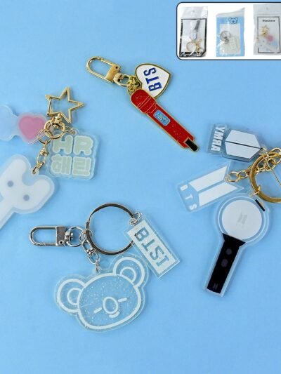 Acrylic Keychains – Cute & Durable Mixed Designs