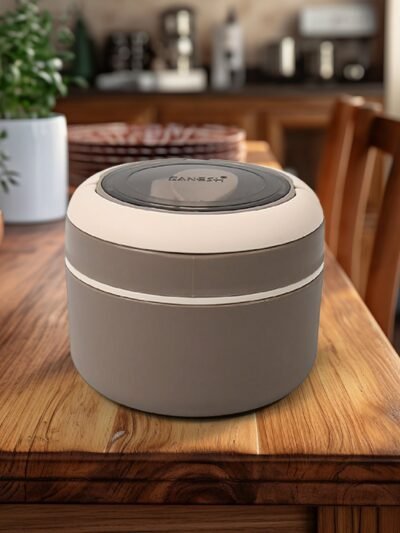 Insulated Lunch Box – Airtight, Leak-Proof with Spoon | Ganesh
