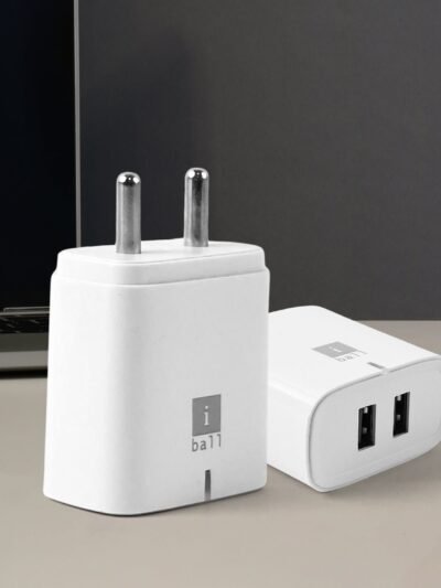 Dual USB Wall Charger 5V/3.1A – Fast & Compact Power Adapter