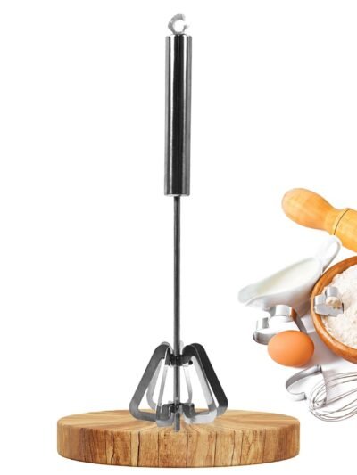 Hand Push Mixer � Stainless Steel Egg Whisk & Blender | Konvex