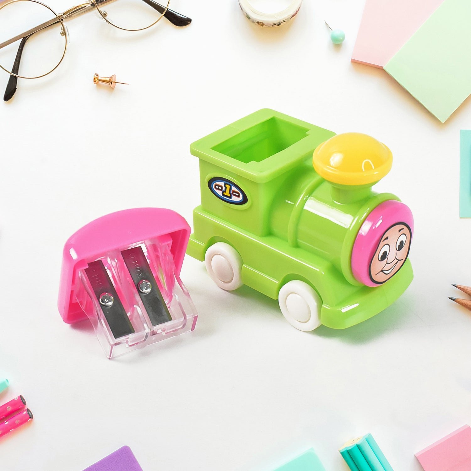Thomas the Tank Engine Pencil Sharpener – Double Hole Design