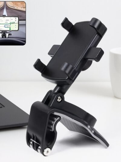Universal Mobile Phone Holder – Secure Clip with 360° Rotation