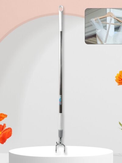 Telescopic Clothes Hook � Extendable Garment Hanger (155 cm) | Indo Glow