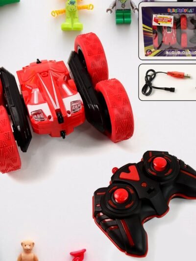 Remote Control Stunt Car – 360° Flips & All-Terrain Tires