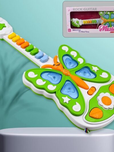 Kids Musical Guitar Toy – Light & Music, Learning Fun | Spark Tots