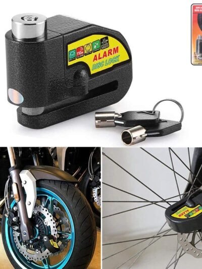 Alarm Disc Lock – Motorbike Anti-Theft with 110dB Siren