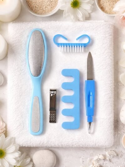 5 In 1 Manicure Pedicure Nail Care Kit – Compact & Multi-Tool