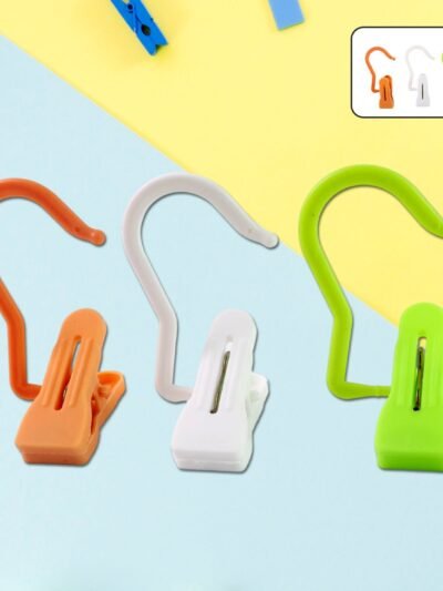 Hanging Hook Clip – Strong Grip & Rotatable, Multipurpose Use