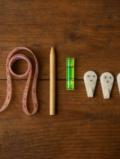 Wall Hanging Tool Kit – 6-in-1 Measurement & Level Set