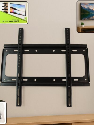 TV Wall Mount Bracket – Heavy Duty Adjustable Metal for 26-55 Inch