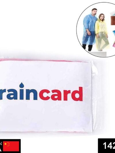 Waterproof Emergency Raincoat Card – Compact & Easy Carry