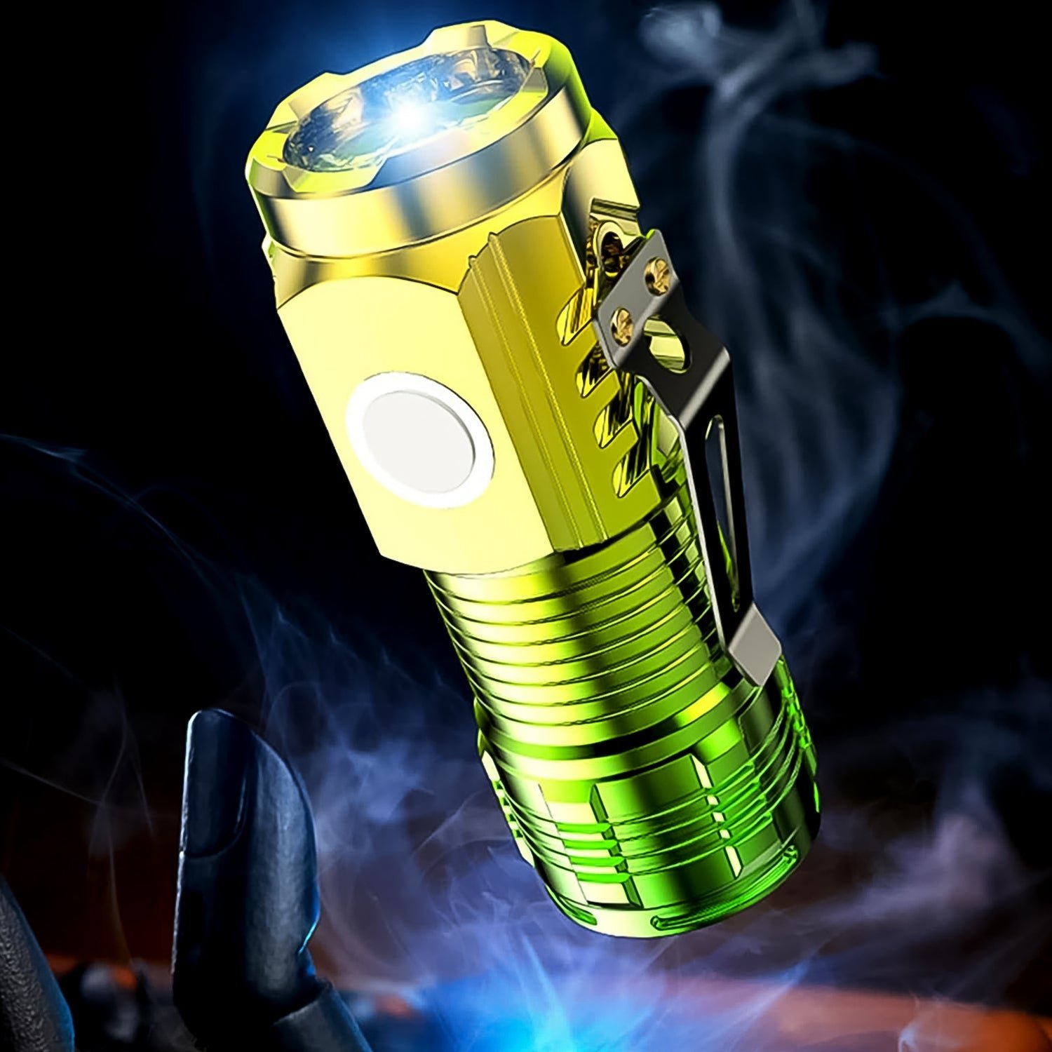USB Rechargeable Flashlight – Mini 3 LED Torch for Emergencies | Indo Glow