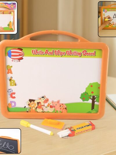 Educational Drawing Board – 2-in-1 Double-Sided Kids Art Set