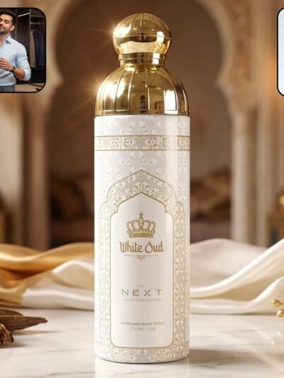 White Oud Body Spray – Long Lasting Luxury Fragrance for Men & Women
