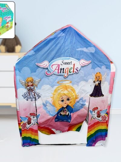 Kids Play Tent House – Jumbo School Theme, Foldable & Multicolour | Play & Move