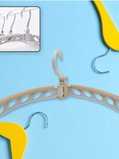 Portable Folding Hanger – 360° Rotating, Travel-Friendly | Organivo