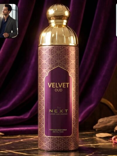Next Velvet Oud Body Spray – Long Lasting Oud Fragrance for Men & Women