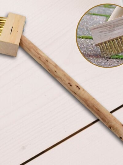 Paving Brush – Wooden Block Patio Weed Remover | ToolMate Pro