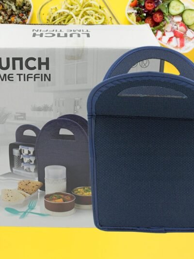 Insulated Lunch Box Set – 6-in-1 Stainless Steel Tiffin | Lunchie Bunchie