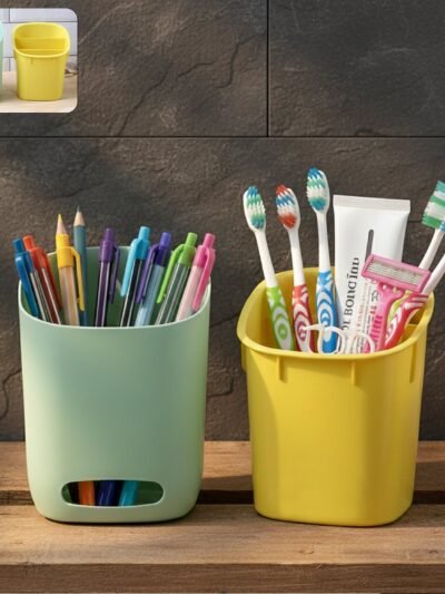 Multipurpose Organizer Holder – Dual Storage for Bathroom & Desk