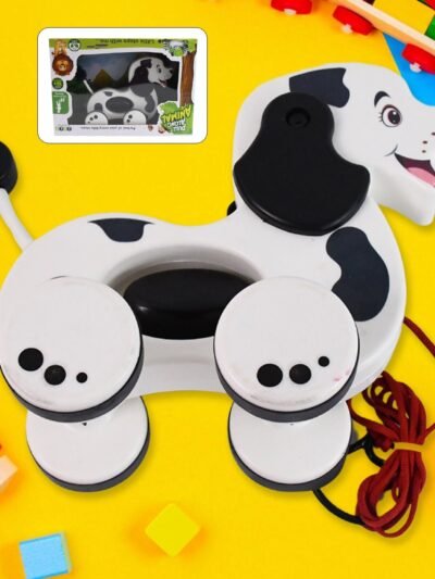 Pull Along Toddler Toy – Developmental Dog Design for Walking