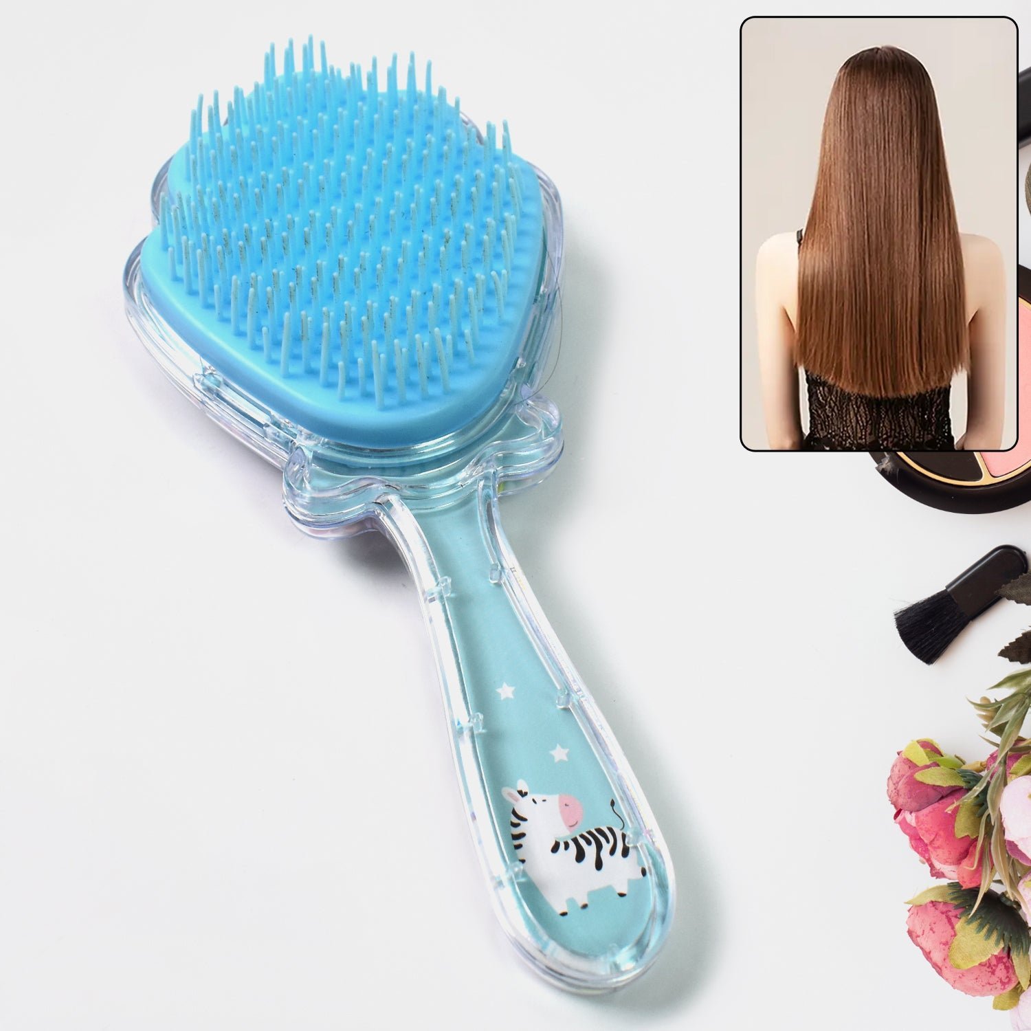 Kids' Detangling Hair Brush � Gentle & Massage | Mist & Relax