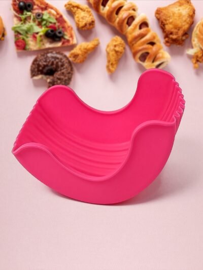 Silicone Burger Holder – Reusable & Mess-Free Snack Grip | Tidy Table